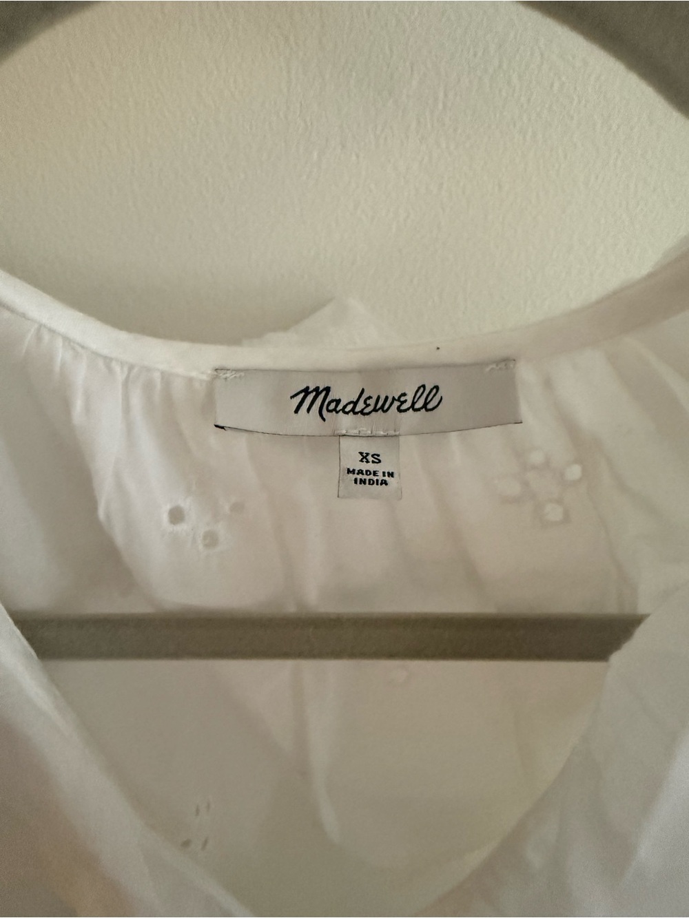 Madewell Ruffled Top Size XS - Picture 2 of 2